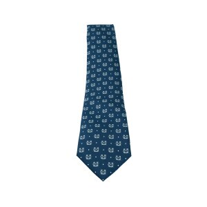 U-State Dotted Tie Navy White Men's Tie